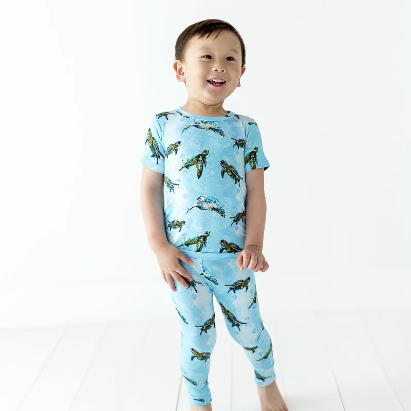 Turtley Awesome Two-Piece Pajama Set