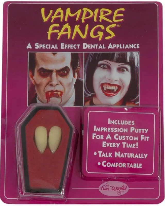 Halloween Vampire Fangs with Adhesive