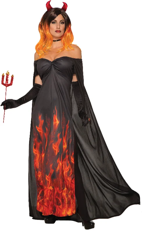 Womens Elegant Devil Costume