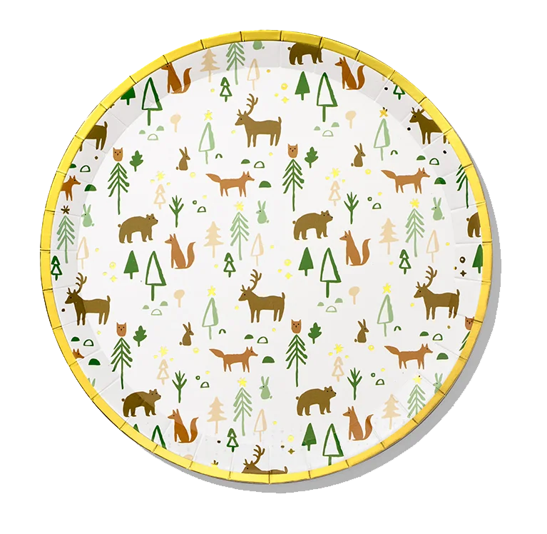 Woodland Wonders Large Plates (10 per pack)