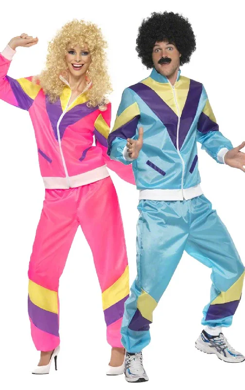 1980s Shellsuit Couples Costume