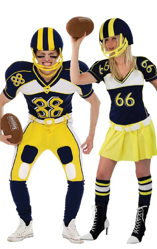 American Footballers Couples Costume