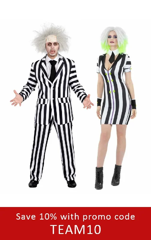 Beetlejuice Couples Costume