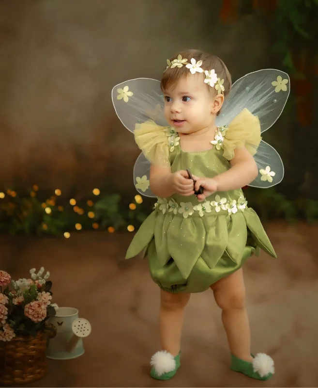 Tinker Bell Baby Romper and Wings Set