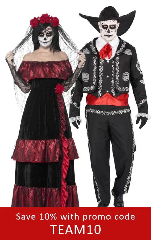 Day of the Dead Couples Costume