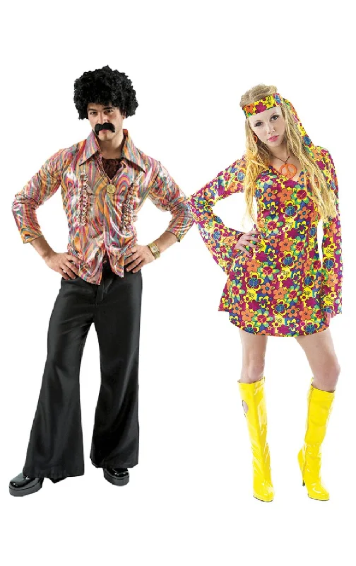 Disco Dancer & Flower Power Couples Costume