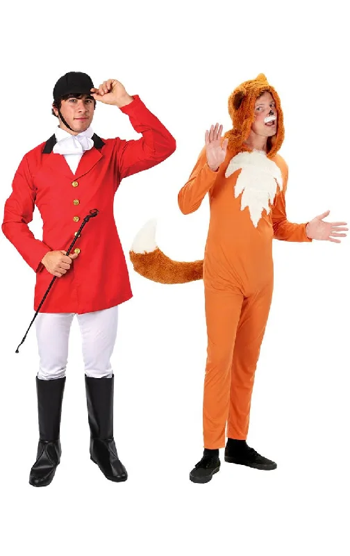 Fox Hunter & Fox Couples Costume