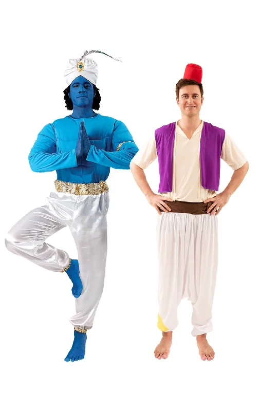 Genie & Aladdin Couples Costume