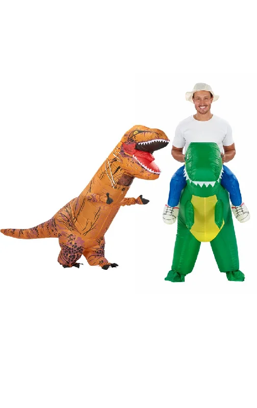 Inflatable Dinosaurs Couples Costume