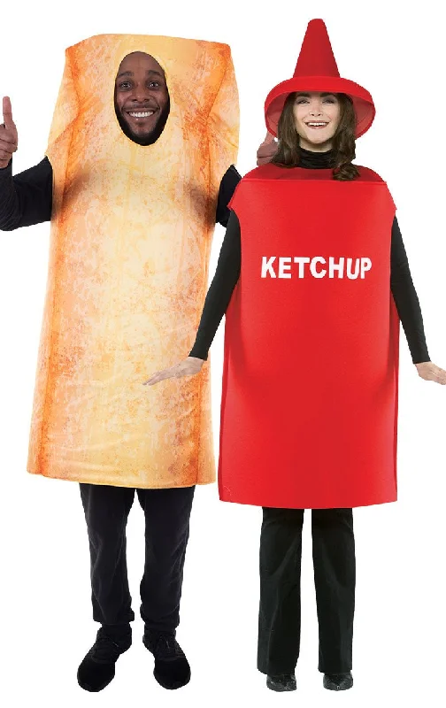 Ketchup & Chip Couples Costume