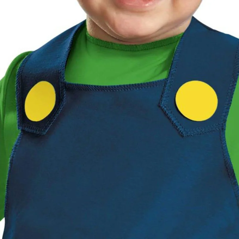 Luigi Costume for Toddlers, Super Mario Bros.