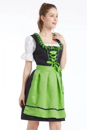 Oktoberfest Lederhosen German Couple Beer Green Costume