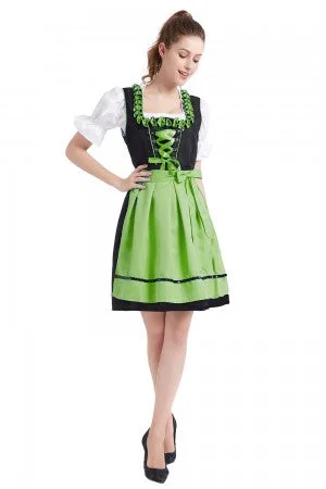 Oktoberfest Lederhosen German Couple Beer Green Costume