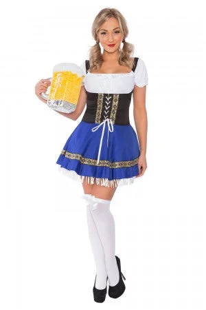 Premium Oktoberfest Beer Maid Vintage Couple Costumes