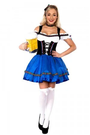 Premium Oktoberfest Beer Maid Wench Couple Costumes