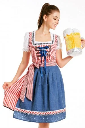 Premium Oktoberfest Lederhosen Alpine Couple Costumes