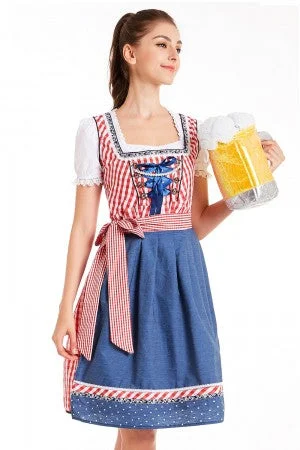 Premium Oktoberfest Lederhosen Alpine Couple Costumes