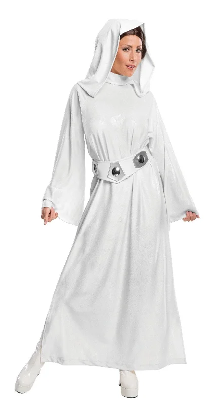 Princess Leia Deluxe Costume for Adults - Star Wars