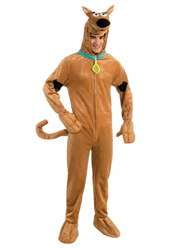 Scooby Doo Deluxe Costume for Adults - Warner Bros Scooby Doo