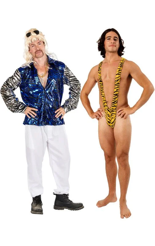 The Tiger King & Tiger Mankini Couples Costume